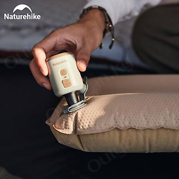 фанары: 🟠 Портативный насос Naturehike аккумуляторный 3в1 с фонариком 🟠 ⠀ — 6