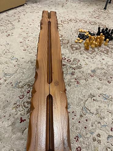 Шахматы: Шахматы, нарды, кара жыгач жаны, колго жасалган, шикарный для — 2