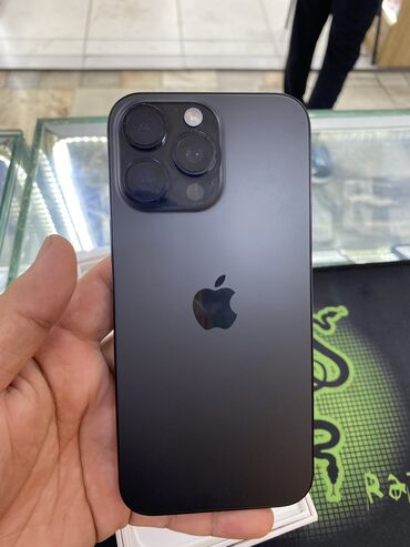 меняю на редми: IPhone 16 Pro Max, Колдонулган, 256 ГБ, Black Titanium, Куту, Бөлүп төлөө менен, 100 %