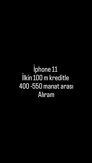 Apple iPhone: IPhone 11, 128 GB, Ağ, Kredit, Face ID, Hissə-hissə ödəniş