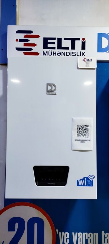Потолок: DD Demirdöküm VintomiX divar tipli qaz kombisi - İnteqrə Wi‑Fi