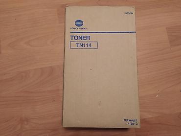 Ofis avadanlığı: Yeni qara original kartric Konica Minolta TN114. Yaponiyada istehsal — 5