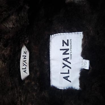 tech flecee: Мужское пальто, 2XL, Anfen, Б/у, цвет - Коричневый, Самовывоз — 4