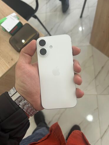 honor ucuz telefon: IPhone 16, 256 GB, Ağ, Sənədlərlə