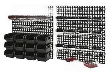 Ostali alati i mašine: Zidni organizator sa plastičnim kutijama za radionicu/garage - Sistem — 8