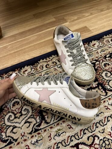 гуччи кеды оригинал: Кроссовкалар, 38, Golden Goose, Колдонулган, түсү - Ак
