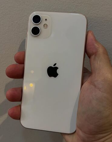 iphone 13 ağ: IPhone 11, 128 ГБ, Белый, Отпечаток пальца, Face ID