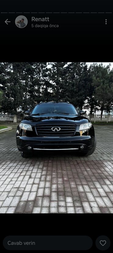 yeni muravey satışı: Infiniti FX35: 3.5 l | 2007 il 277000 km Hetçbek