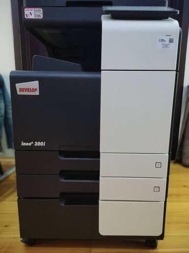 Modemlər və şəbəkə avadanlıqları: Tam yeni Develop Ineo 300i ofis printeri satılır. Cihaz heç