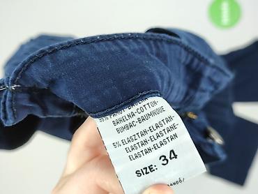 jeansy biale: Spodnie materiałowe damskie, rozmiar 2XS — 4