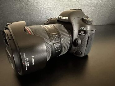 Elektronika: Home Cameras Canon EOS 5D Mark IV, EF 24-105mm f/4L IS USM $3,799.00