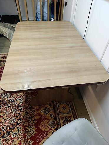 study table: Кухонный стол, Б/у, Прямоугольный, Нераскладной — 2