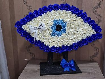 ucuz gul: 💙118 çiçəkdən hazırlanan bu gözəllik 🥰 💙Ən özəl insanlar, ən qeyri-adi — 3