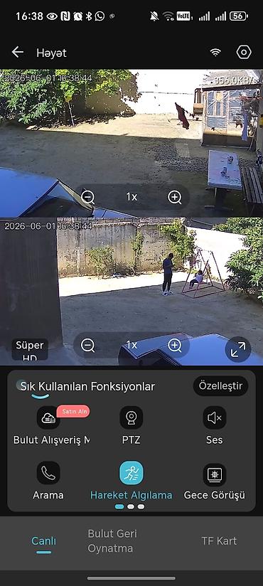 Фото и видеокамеры: Wi‑Fi PTZ təhlükəsizlik kameraları dəsti - Ağıllı Wi‑Fi qoşulma — 4