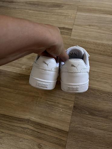 where to find secondhand items: Puma dečje patike – bele, model sa čičak trakom. Obuvene samo jednom — 3