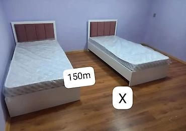 gulu: Məhsul: Tək nəfərlik çarpayı + döşək (şəkildə 2 ədəd göstərilir) - — 1