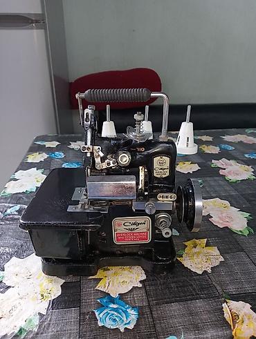 tikiş maşını alıram: Tikiş maşını İşlənmiş,Overlok, 3 saplı, Ünvandan götürmə — 2