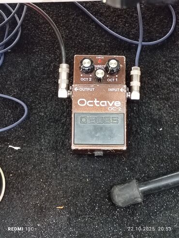 6 струнная укулеле: Boss OC-2 Octave pedalı yaxşı veziyetdedir