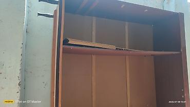 islenmis seyf qapi: Mebel üçün taxta şkaf korpusu və qapılar - Material: MDF/DP (laminat — 3