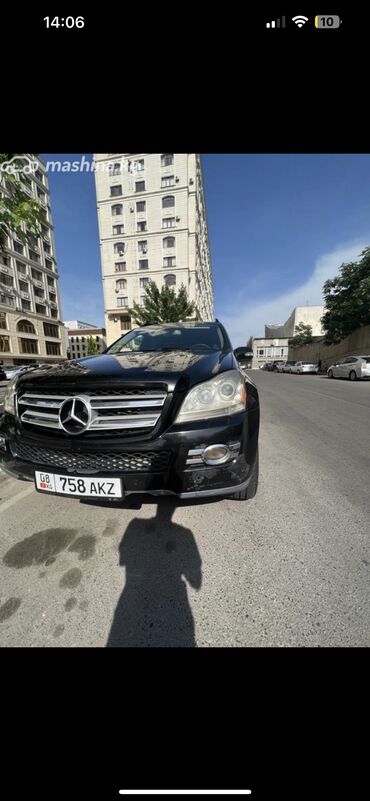 машина япония: Mercedes-Benz GL-Class: 2007 г., 5.5 л, Автомат, Бензин, Кроссовер