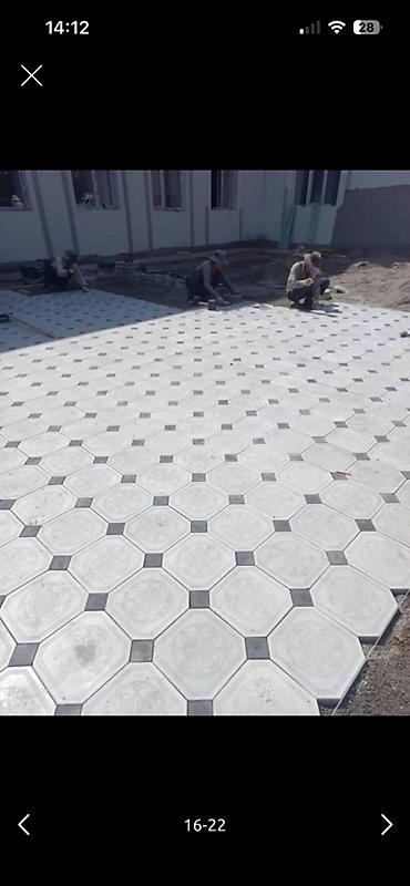 Укладка плитки: Тротуарная плитка и укладка - Типы работ: мощение дворов, дорожек — 7