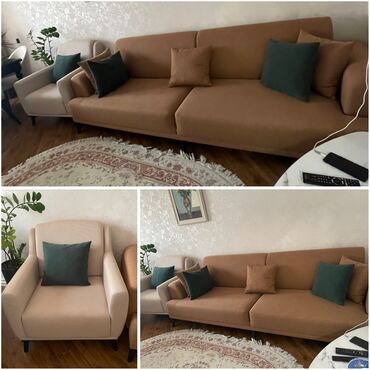 Digər mebel: GnkEndirim‼️Divan ve bir kreslo.qiymet 800 ma‼️6aydir alinib,eve