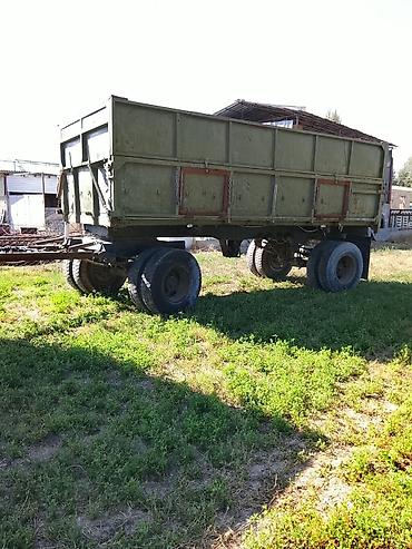 транс: Самосвальный полуприцеп/прицеп-зерновоз (двухосный, двускатная — 4
