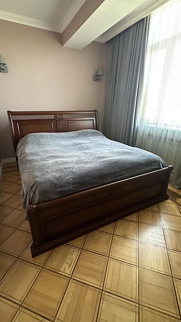 Çarpayılar: Klassik üslubda iki nəfərlik taxta çarpayı - Material: massiv ağac — 2