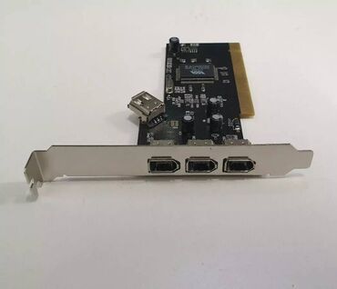 capture card: IEEE 1394 platası-İ-Link-giriş-PCİ / (PCİ-E)yox 4 Port PCI IEEE 1394 6