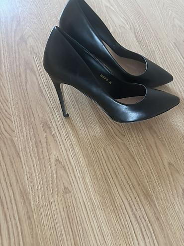 klassik ayaqqabı: Qara klasik stiletto.daban hundurluyu 9 sm — 3