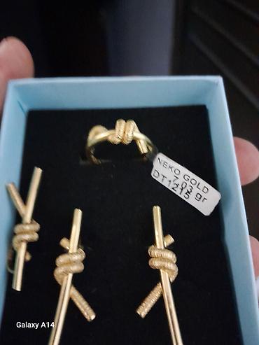 Aksesuarlar: Sarı qızıl, 585 Əyar, 7 g — 1