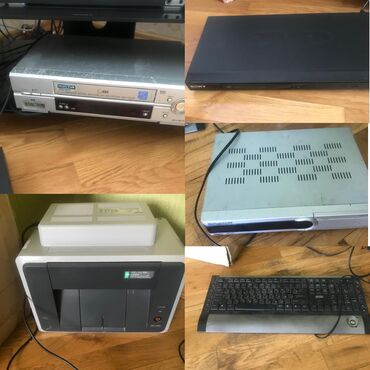 printerlərin satışı: Vidio ve dvd.ag qara printer .hamsi islekdir. Qiymet 25 azn.(1) Unvan