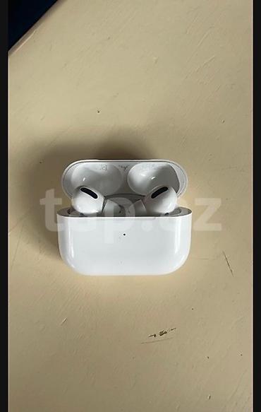 qulaq: Apple AirPods Pro (1-ci nəsil) – orijinal dizayn, ağ rəng — 2
