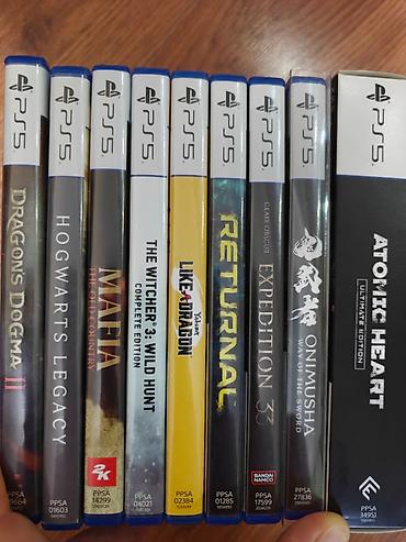 plastation: Продам диски на PS4\PS5 в идеальном состоянии. ОБМЕНА НЕТ. По вопросам — 1