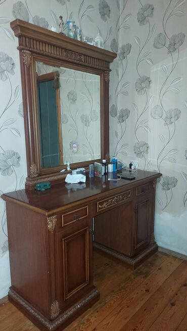 Yataq otağı dəstləri: İkinəfərlik çarpayı, Termo, Dolab, Komod, İşlənmiş — 6