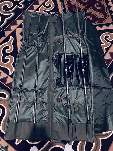 Рыболовная оснастка: Карповый комплект: удилища + большие безынерционные катушки Состав: - — 5