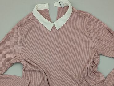 bluzki z długim rękawem w prążki: Blouse, FBsister, L (EU 40), condition - Fair