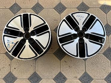 Диски: Литые Диски R 16 Kia, Пара, отверстий - 5, Б/у — 6