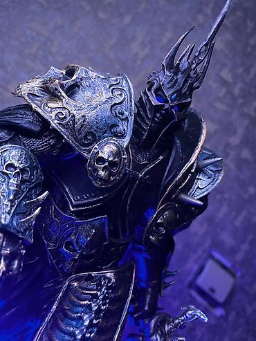 руны: Король-лич Артас ⚔️ Величественная коллекционная статуэтка одного из — 6