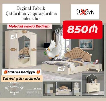 karaca azadliq: Yataq desti yeni