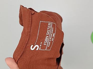 bluzki czarne basic: FB Sister, T-shirt damski, rozmiar S — 5