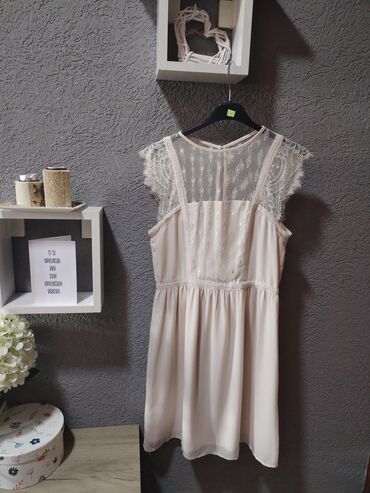haljina sa šljokicama: S (EU 36), color - White, Cocktail, With the straps