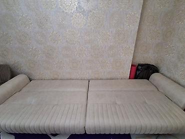 Диваны: Bej rəngli geniş divan - Ölçü: təxminən 3 metr uzunluq (6 böyük — 7