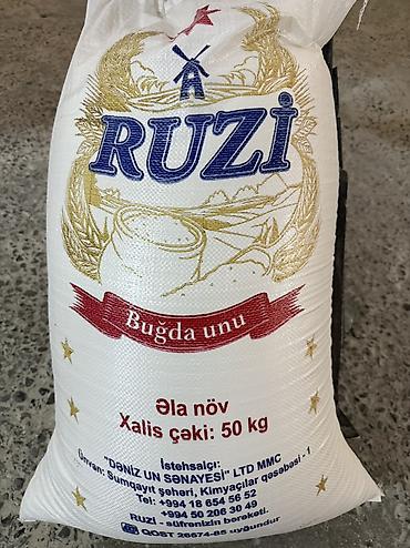 Un: Kəpək 4,4 Azn ( 20 Kq ) Kəpək 4,2 Azn ( 19 Kq ) 2 ci növ qara un 9 Azn — 11