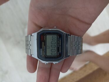 смарт часы эпл вотч: Классикалык саат, Casio, Секунда өлчөгүч, Эркектердики, Колдонулган