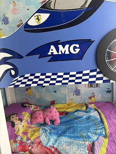 barbi ucun mebel: Satılır – İki Mərtəbəli Uşaq Çarpayısı 👧👦 Qız və oğlan uşaqları üçün — 3