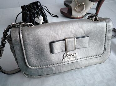 Torbe: Torba za rame, Guess, Materijal: Koža — 4