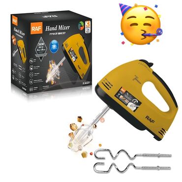 Mini popkorn aparatları: Müxtəlif məişət əşyaları topası. Dəstdə Dessini əl mikseri, saç — 8