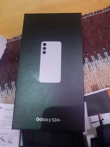 Samsung: Samsung Galaxy S24+, 256 GB, rəng - Bej, Zəmanət