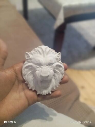 Fiqurlar: Fiqur, Gips, rəng - Ağ — 3